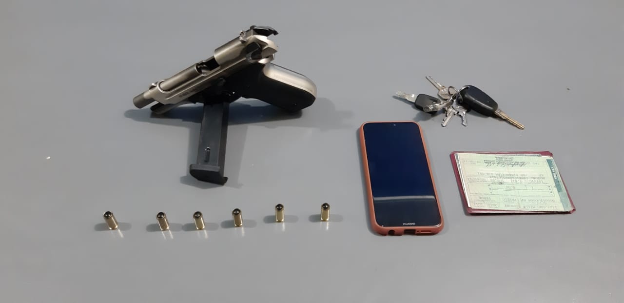 PM detém homem com simulacro de arma de fogo em Tabatinga