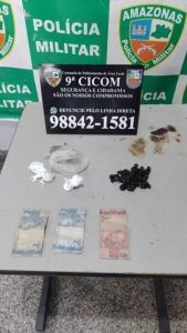 Imagem da notícia - PM apreende homem por tráfico de drogas na zona leste de Manaus