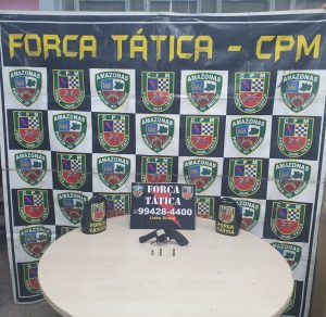Imagem da notícia - Força Tática detém homem por porte ilegal de arma de fogo