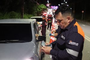 Imagem da notícia - Detran registra recorde de condutores flagrados no teste do bafômetro