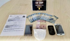 Imagem da notícia - PC prende homem por tráfico de drogas, no bairro Cidade de Deus