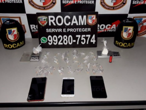 Imagem da notícia - Rocam apreende adolescentes com drogas na zona leste