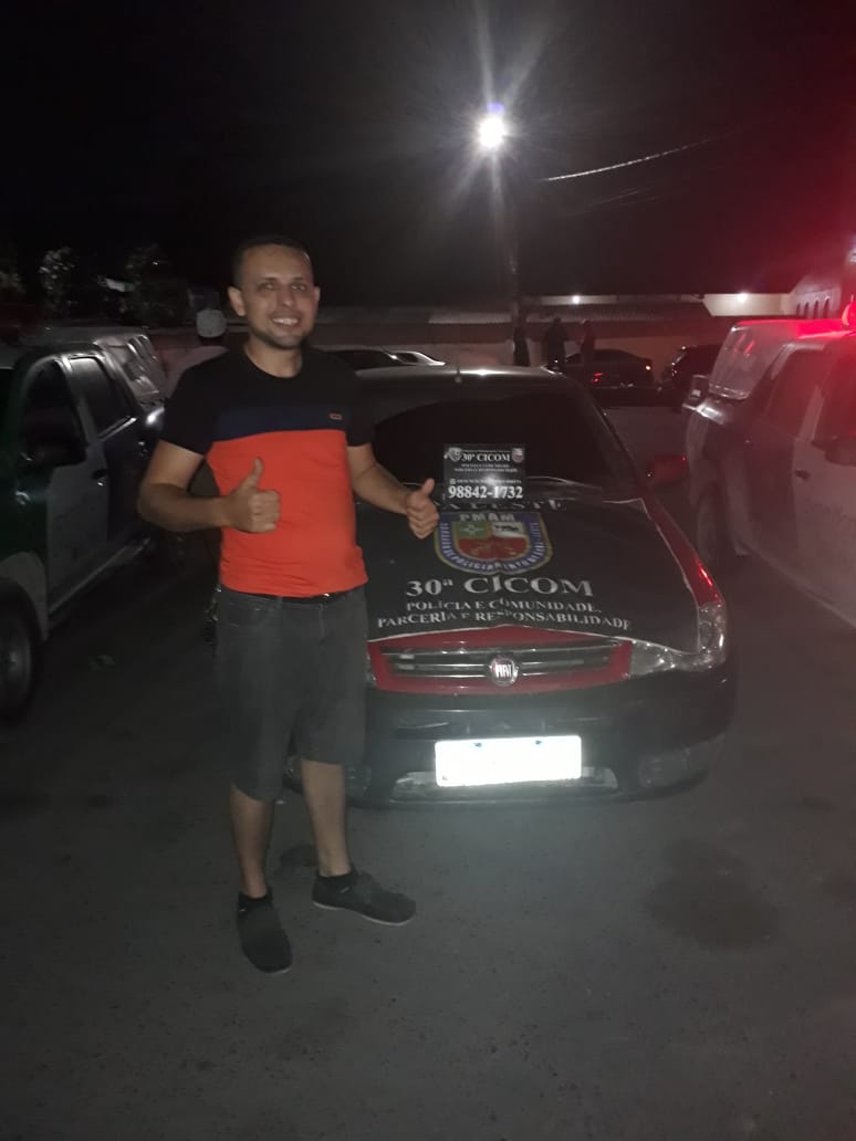 Homem vítima de sequestro