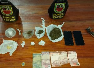 Imagem da notícia - Força Tática do 2º BPM prendem homens com drogas em Itacoatiara