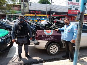 Imagem da notícia - Polícia Militar recupera motocicleta com restrição de roubo