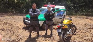 Imagem da notícia - Equipe da 20ª Cicom recupera motocicleta roubada na zona oeste