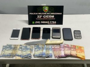 Imagem da notícia - Equipe da 22ª Cicom detém homem após assalto a ônibus