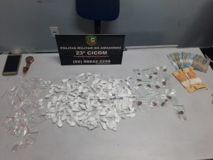 Imagem da notícia - Dupla é presa por tráfico de drogas na zona centro-sul