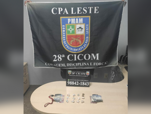 Imagem da notícia - Homem é preso por tráfico de drogas no bairro Colônia Antônio Aleixo