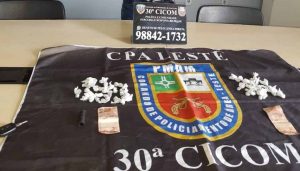 Imagem da notícia - 30ª Cicom prende homem com entorpecentes na zona leste