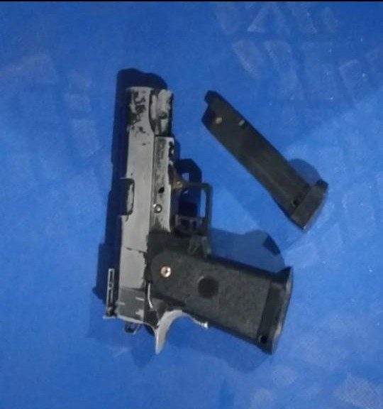 Simulacro de arma de fogo