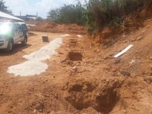 Imagem da notícia - CPAMB detém dois homens e apreende máquina em obra irregular