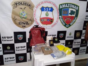 Imagem da notícia - Polícia Civil localiza entorpecentes em lancha, no porto de Carauari