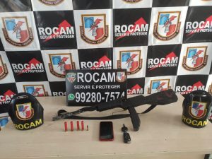 Imagem da notícia - Rocam Motos prende homem com veículo roubado na União da Vitória