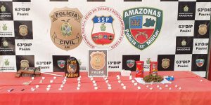 Imagem da notícia - Em Pauini, PC e PM prendem homem por tráfico de drogas