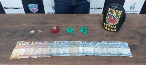 Imagem da notícia - Força Tática de Manacapuru apreende menor por tráfico de drogas 