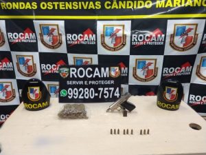 Imagem da notícia - Na zona Oeste, Rocam detêm homem com arma de fogo e droga