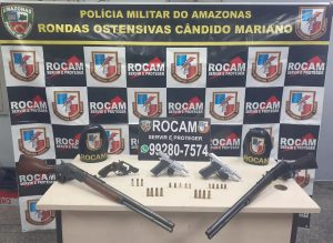 Imagem da notícia - Polícia Militar detém dois homens por porte ilegal de arma de fogo