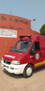 Imagem da notícia - Corpo de Bombeiros faz atendimento emergencial de vítimas de vazamento de amônia