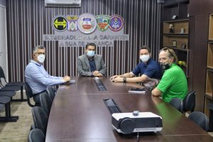 Imagem da notícia - Secretário de Segurança se reúne com representantes da embaixada dos EUA