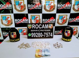 Imagem da notícia - Rocam detém homem por tráfico de drogas na zona Sul de Manaus 