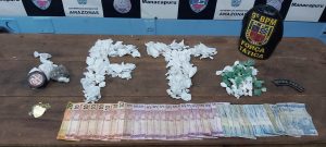Imagem da notícia - Em Manacapuru, Força Tática detém homem por tráfico de drogas