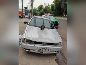 Imagem da notícia - Policiais da 8ª Cicom recuperam veículo roubado na Compensa