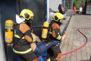 Imagem da notícia - CBMAM realiza simulado do Curso de Formação de Bombeiros