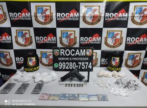 Imagem da notícia - Rocam detém homem por tráfico de drogas no Centro da cidade