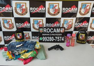 Imagem da notícia - Rocam apreende adolescente com material roubado em Santa Etelvina