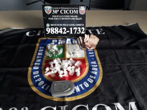 Imagem da notícia - 30ª Cicom prende homem por tráfico de entorpecente na zona leste