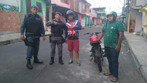 Imagem da notícia - Polícia Militar recupera motocicleta roubada na zona oeste