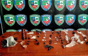 Imagem da notícia - Dupla é presa por tráfico e polícia recupera produtos furtados, em Anamã