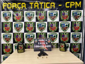 Imagem da notícia - Força Tática detém homem com arma na zona norte da cidade