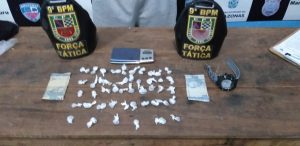 Imagem da notícia - 9º BPM detêm homem com drogas em Manacapuru