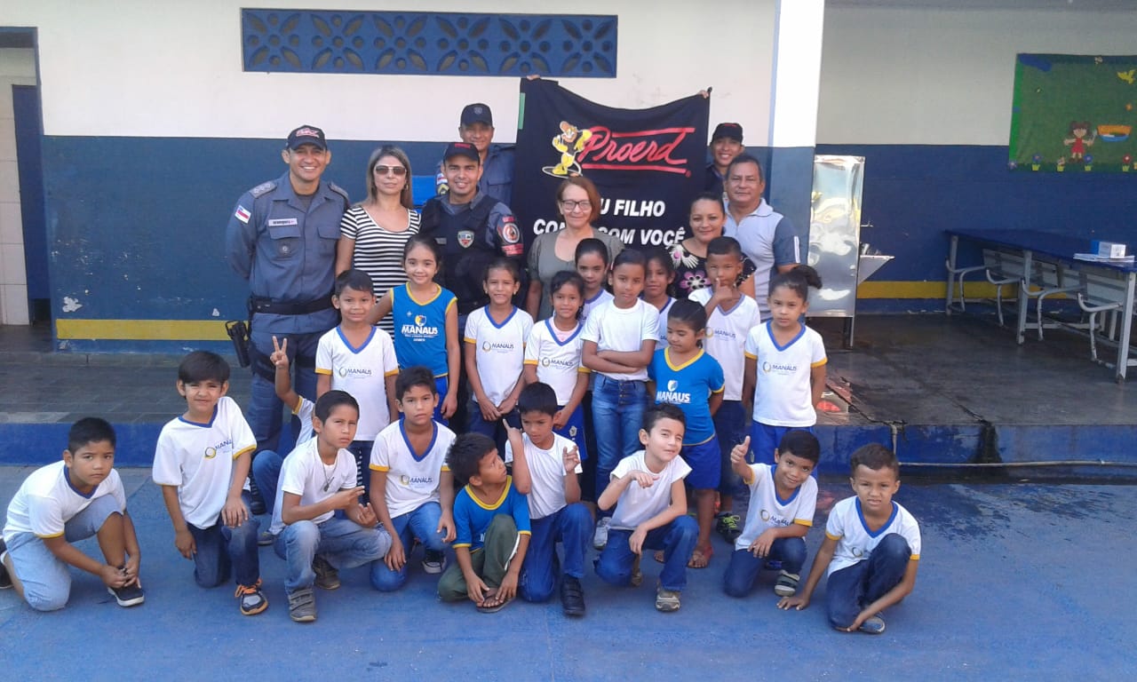Na iniciativa, assim como o Kids, são trabalhados por meio de cartazes em parceria com a equipe pedagógica. FOTO: Divulgação/PMAM