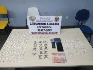 Imagem da notícia - Em Manaus, casal é detido portando grande quantidade de drogas
