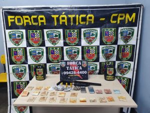 Imagem da notícia - Força Tática detém irmãos por tráfico de drogas e desacato na zona norte