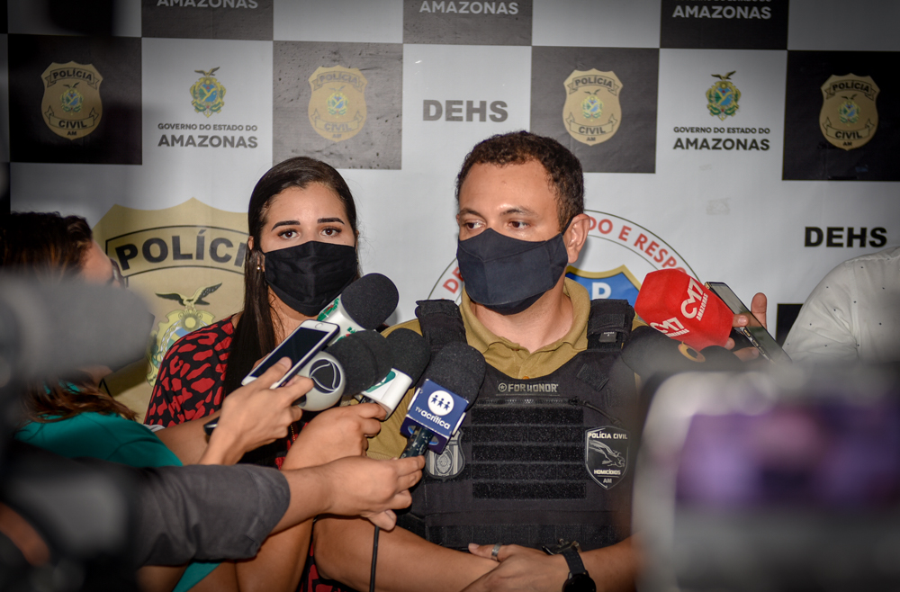 Delegado Charles Araújo, titular da DEHS.