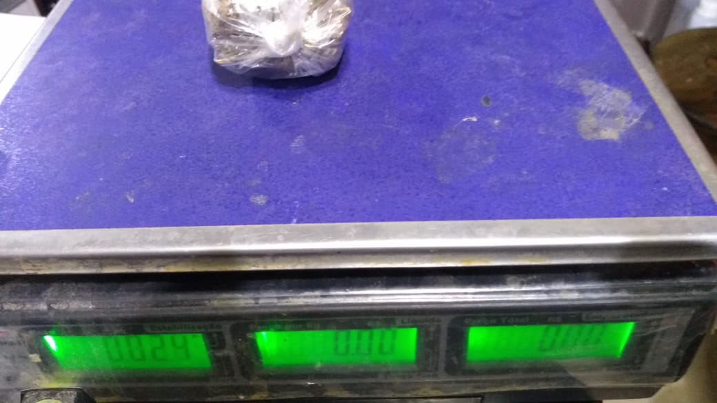 Material apreendido. FOTO: Divulgação/PMAM