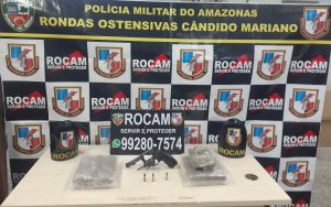 Imagem da notícia - Rocam prende homem por posse ilegal de arma