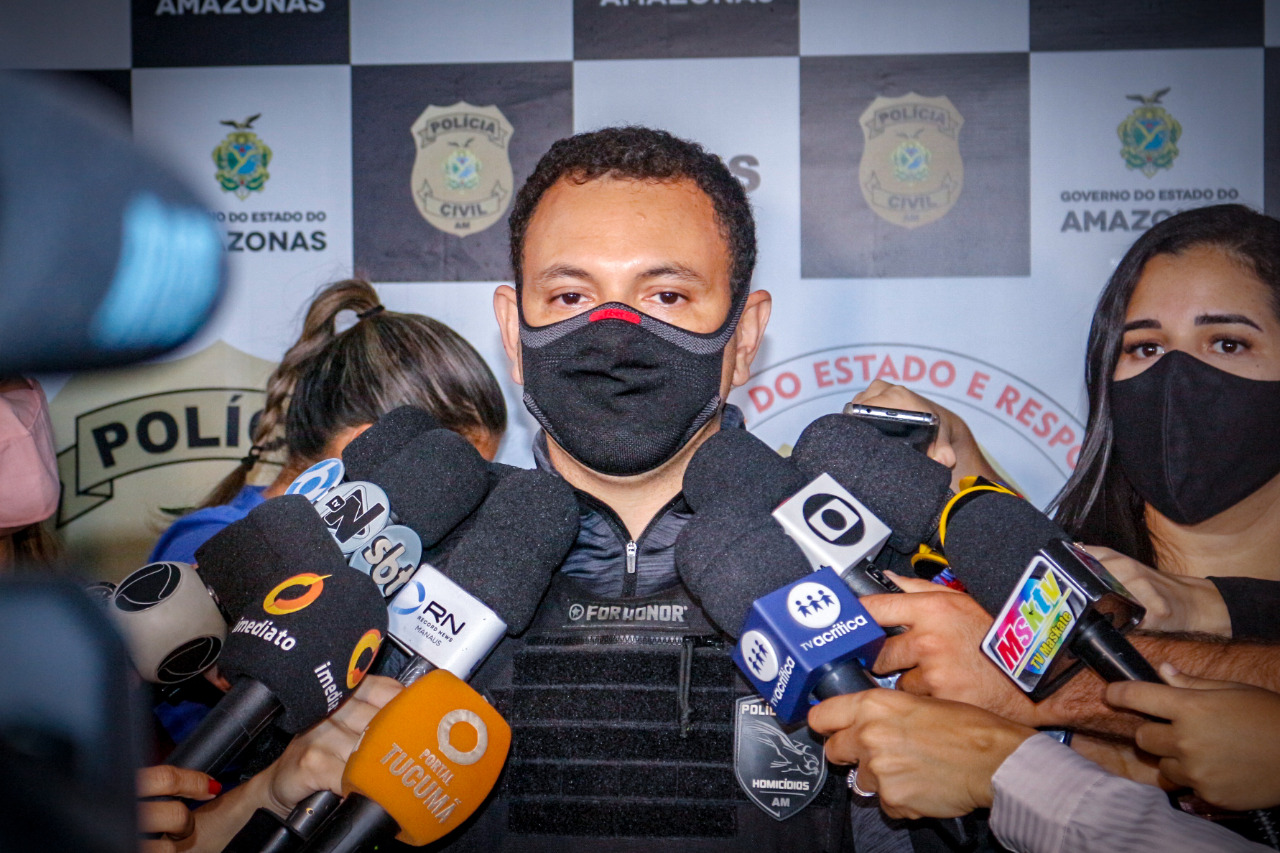 Delegado Charles Araújo, titular da DEHS.