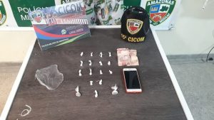 Imagem da notícia - PM detém homem por tráfico de drogas na zona norte de Manaus