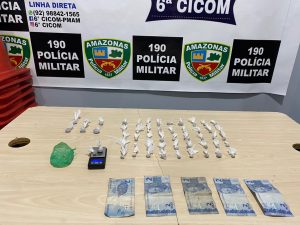 Imagem da notícia - Homem é preso por tráfico de drogas na zona norte de Manaus