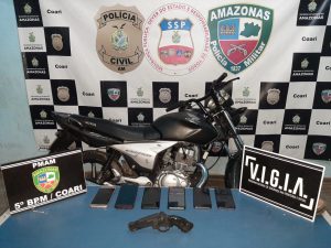 Imagem da notícia - Policiais militares apreendem adolescentes por assaltos em Coari