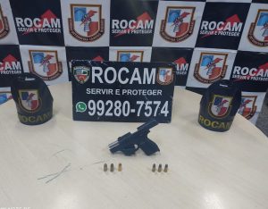 Imagem da notícia - Rocam prende homem em posse ilegal de arma de fogo