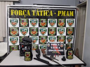 Imagem da notícia - Força Tática apreende armas de fabricação caseira