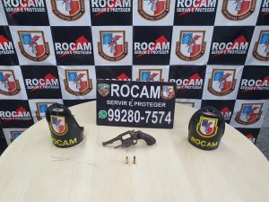 Imagem da notícia - Rocam detém homem por porte ilegal de arma de fogo na zona oeste