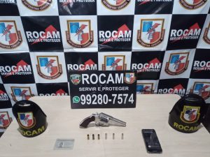 Imagem da notícia - Rocam detém homem por posse ilegal de arma de fogo