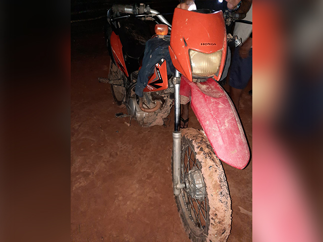 Motocicleta recuperada